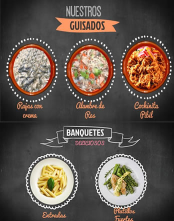 Banquetes de 3 o 4 tiempos